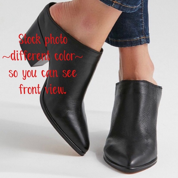 Dolce Vita | Anthropologie Red Leather Mules - Picture 10 of 11